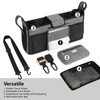 TOPDesign Universal Baby Stroller Organizer, Double Stroller Caddy with Detachable