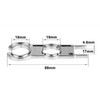APOMOONS Key Tensioner Set Aluminium Tool Wrench for PV Plug,
