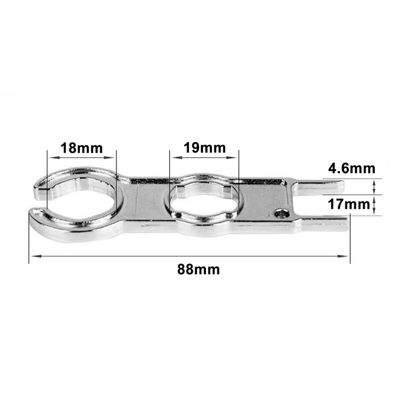 APOMOONS Key Tensioner Set Aluminium Tool Wrench for PV Plug,