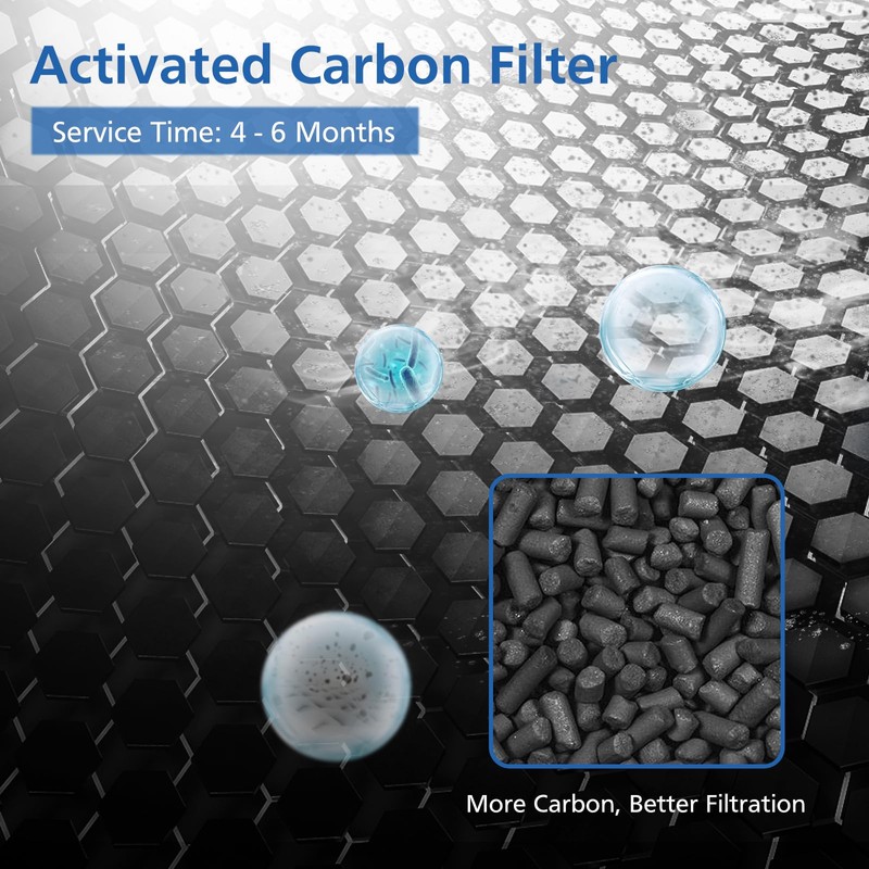 HE401 Filter Replacement for Shark Air Purifier 4 Compatible with
