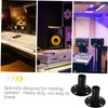 CAXUSD 2pcs Speaker Bracket Support Stand Aluminum Alloy Base for