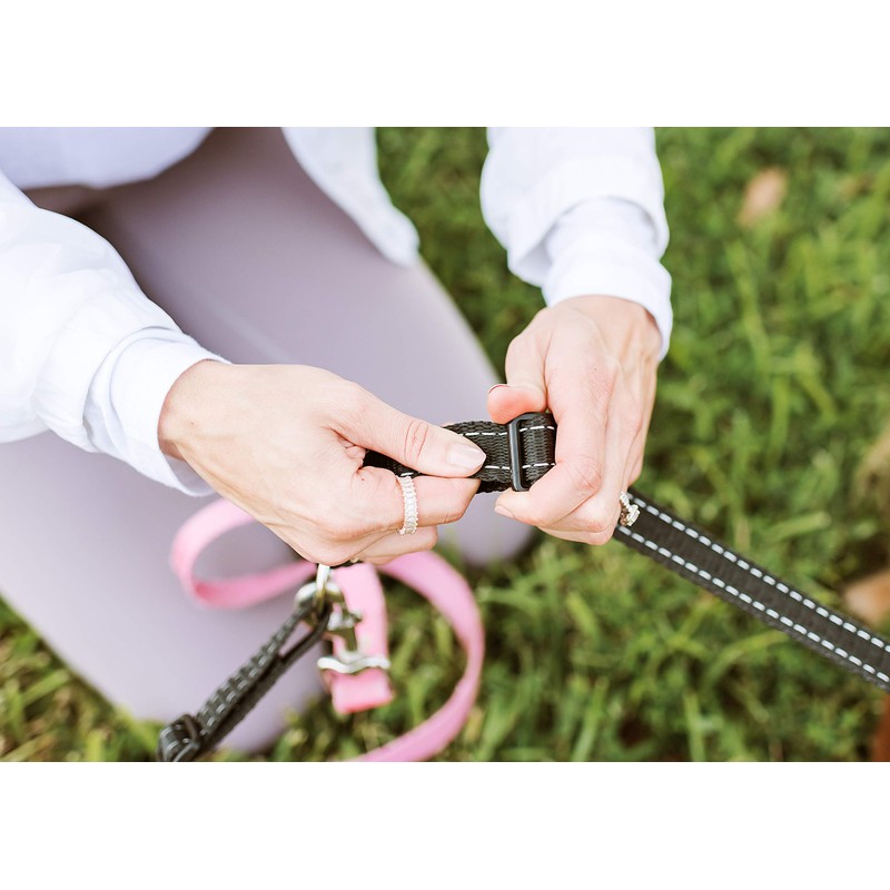 Cajun Tie Downs Reflective - Double Dog Leash - No