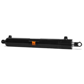 WEN WT2520 Cross Tube Hydraulic Cylinder with 2.5 Bore and 20-inch Stroke, Black