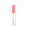 Baluue 5pcs Empty Lip Gloss Tubes DIY Refillable Containers for