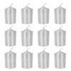 SRG Silver Unscented 15 Hours Votive Candles Pack of 12