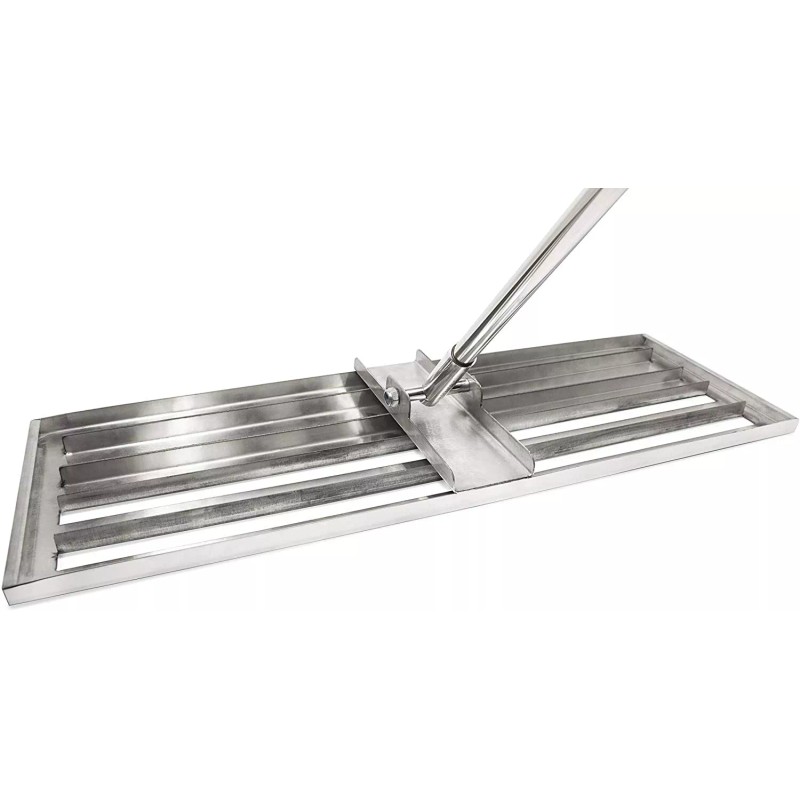 Varomorus Stainless Steel Lawn Level Tool with Handle for Grass