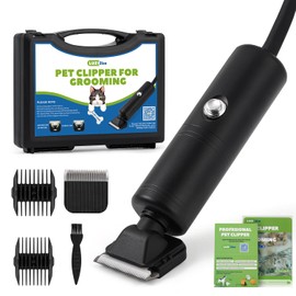 Luzrise 300W Pet Grooming Clippers (2000-6600rpm Stepless Speed Control, Heavy-Duty Commercial Grade, 13ft Power Cord, Low Noise< 50db, with Extra Blade) (300W Stepless Speed Control)