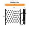 Single Folding Security Gate, 50" H x 75" W Flexible