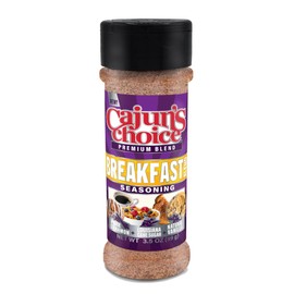 Cajun's Choice Premium Blend Breakfast Blend Seasoning 3.5 oz (Pack of 1) - Add to Coffee, Pancakes, Cereal, Waffles Donuts, French Toast and More