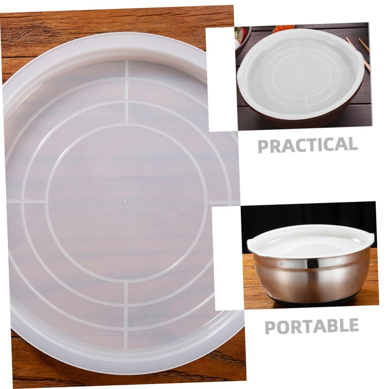 HAKIDZEL 3pcs Kitchen Mixing Bowl Lids Bowl Lid Set for
