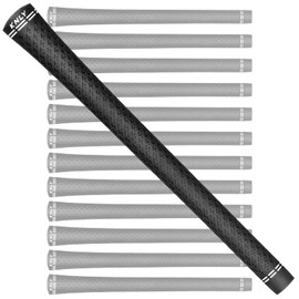 KNLY Golf Clips Set of 13 are all weather performance non-slip golf club grips designed with 360 lightning patterns and available in standard and medium sizes and 5 colors to choose from (medium,