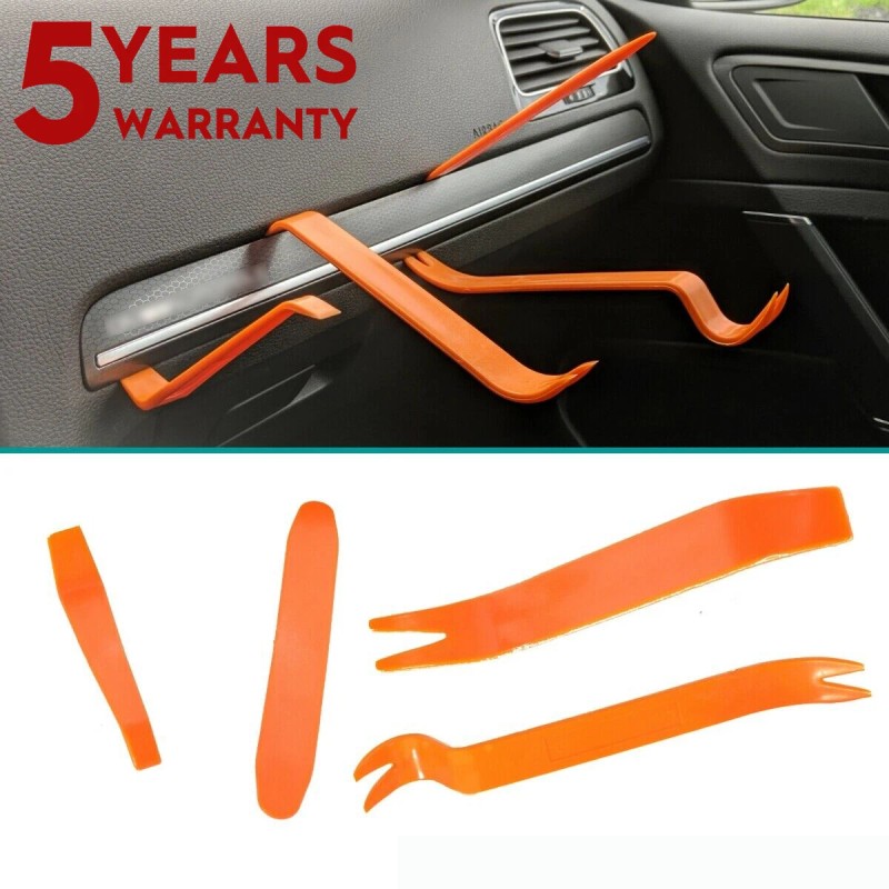 SHENKENUO Orange Car Door Trim Removal Tool Pry Panel Dash