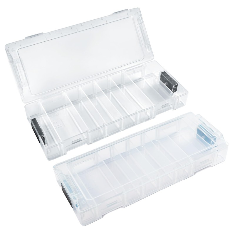 L-BOXX Micro - Transparent, Stackable Small Parts Box - Sorting
