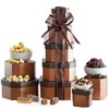 Gift Basket with Assorted Sweets, Cookies and Nuts