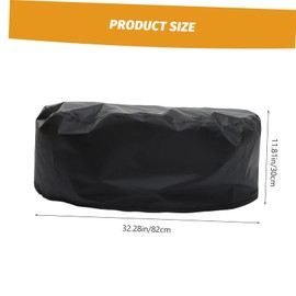 IWOWHERO Portable Pool Cover Multi Function Solar Cover for Dogs Outdoor Use Foldable Bath Pool Protector Height Durable Material