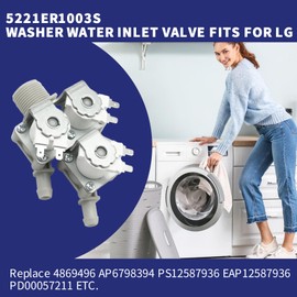 5221ER1003S Washing Machine Cold Water Inlet Valve Fits For LG Replace 4869496 AP6798394 PS12587936 ETC