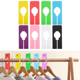 Clothes Dividers Clothes Sorter Claws Closet Dividers Rectangle Closet Clothes Size Dividers 8 Colors Closet Dividers Closet Dividers Set Cloth Dividers