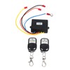 12V 24V Wireless Winch Remote Control Switch Receiver Kit Universal