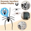 8PCS 3D Realistic Magnetic Spiders for Halloween Cars & Fridge