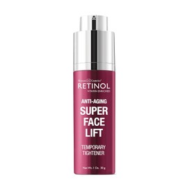 Retinol Super Face Lift – Firme visiblemente y aprieta para un aspecto más joven y elevado. Impregnado con retinol, vitaminas C y E, esta mezcla reafirmante es una belleza "rápida fijación"