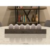 BarnwoodUSA Countertop Egg Holder – Reclaimed Wood Tray Holds 6