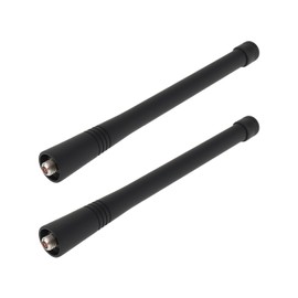 YINETTECH 2pcs Antenna Intercom Antenna High Frequency 136-174MHz Center Frequency 155MHz Compatible with Motorola MT1500 MT2000 MTS2000 XTS1500 15cm