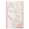 american greetings hija y yerno tarjeta de boda con papel