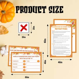 Thanksgiving Party Games for Adults, Thanksgiving Friendly Feud Game, Fall Holiday Party Games, Family Game Night Supplies, Autumn Fun Feud Trivia Quiz for Family Friends, 04