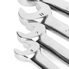 4pcs Short Ratcheting Wrench Set 72 Tooth 8mm 9mm 11mm