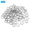 PATIKIL Fishing Split Rings 204LB, 100 Pack Stainless Steel Double