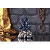 Nemesis Now Moon Shadow Wolf Figurine, Grey, 15cm
