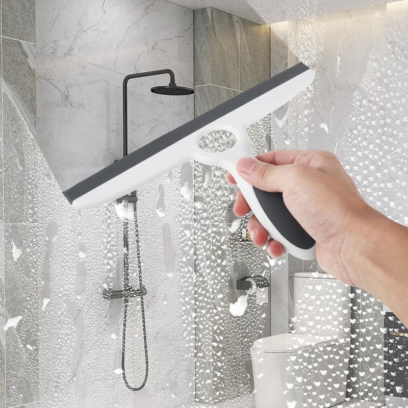1PCS Shower Squeegee Lightweight Easy to Clean Shower Bathroom Sturdy