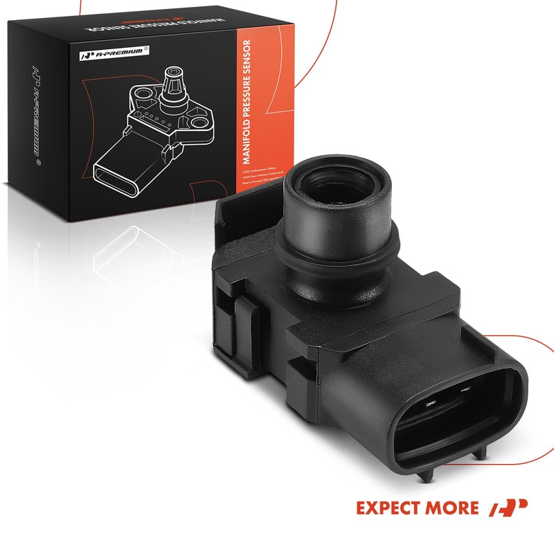 A-Premium Fuel Tank Pressure Sensor [3 Pins] Compatible with Toyota