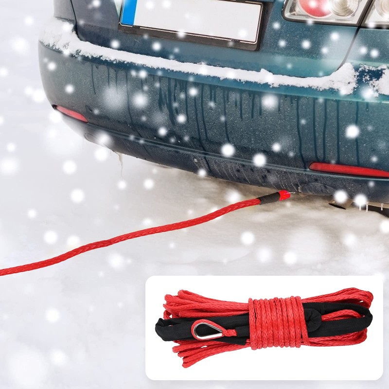 Winch Synthetic 7700 lbs Winch Rope Nylon Rope Winch Rope