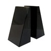 Ottimo Premium Polished Stone Marble 6" Book Ends for Bookshelf