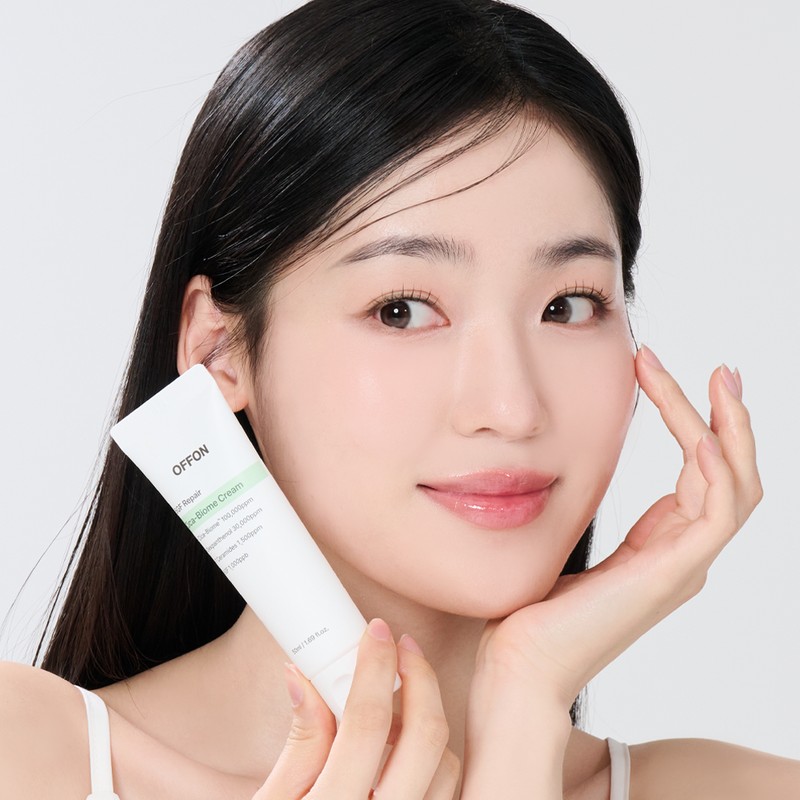 Off-On 5EGF Cica Dexpanthenol Moisturizing Cream Centella asiatica, deep drying
