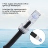 JuviPerpric pH Electrode Meter, Refillable pH Probe with BNC Connector