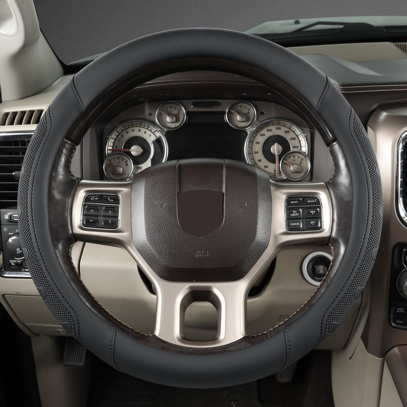 GIANT PANDA Car Steering Wheel Cover for RAM 1500 2500