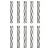 sourcing map 10Pcs Compression Spring, 4mm OD, 0.5mm Wire Size,