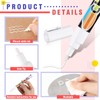 MotiMind 2 Pcs Metal Marking Paint Pen Washable Removable Industrial
