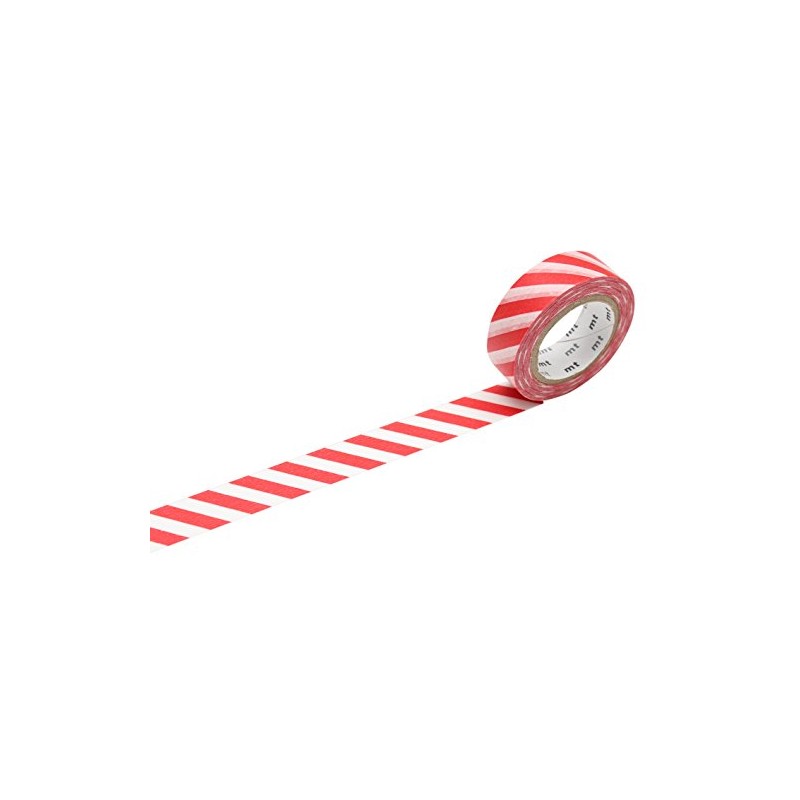mt Masking Tape 1P "Stripe Red" Washi Masking Tape -