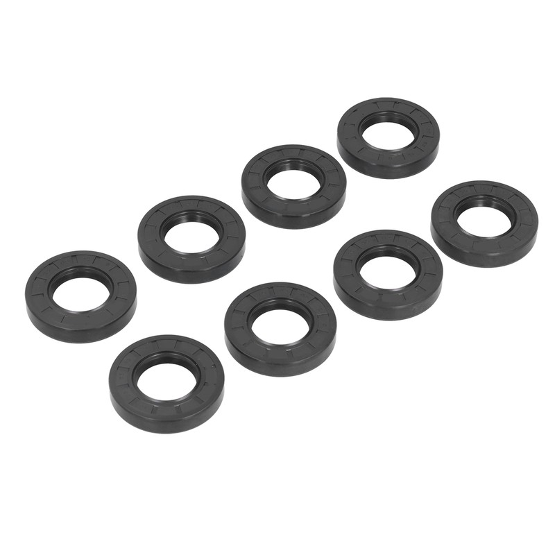 8Pcs Shaft Seals O Type Oil Resistance Industrial Mechanical Bearing