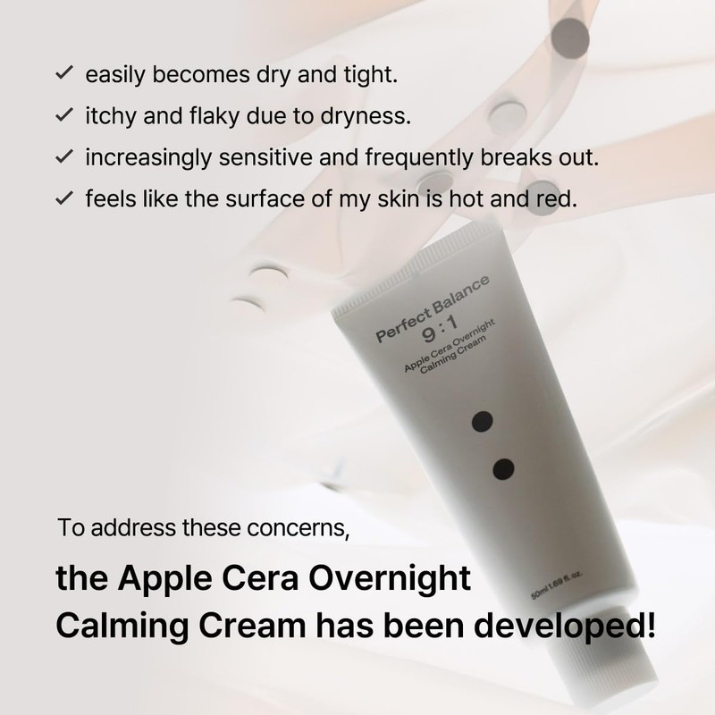 B_LAB Apple Cera Overnight Calming Cream 50ml