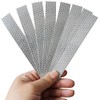 YXSF Reflective Stickers Silver-White 0.8″ x 6″ High-Visibility for Clothing,Bike,Cars,Helmets,Mailboxes,8-Pack