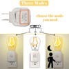 Yaoten Vintage Farmhouse Filament LED Night Light Plug-in, Dusk-to-Dawn &