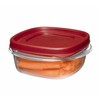 Rubbermaid Easy Find Lids Food Storage Container, 1.25 Cup, Racer