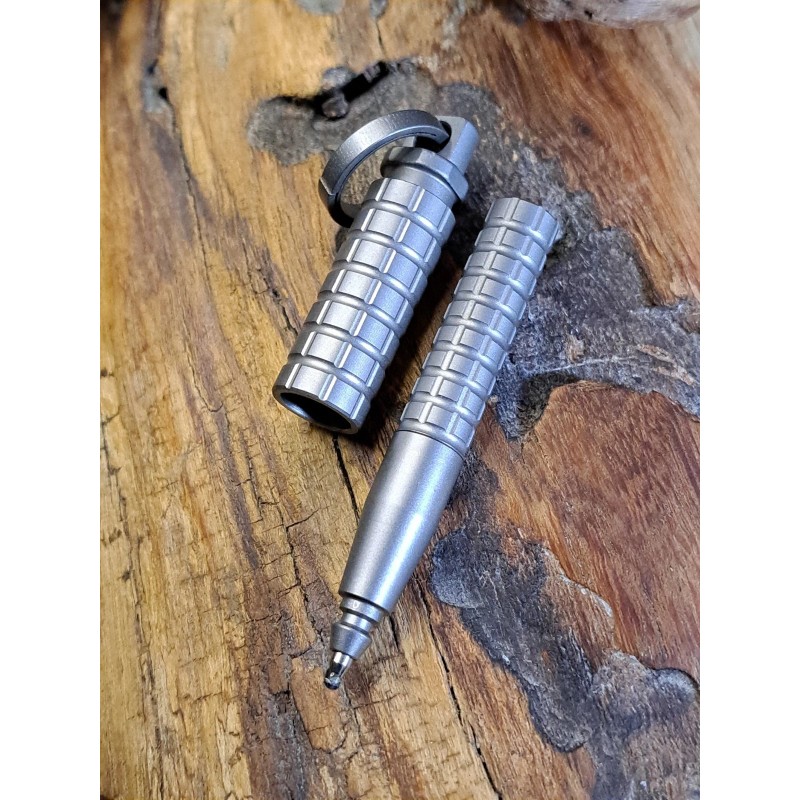 Unbranded Pro Series Mini Titanium Quick-Release Ball Point Pen.