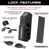 ToolWRX Motorcycle Lock Heavy Duty Anti Theft for Scooter &