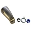 DANCO Universal Tub Spout without Diverter, Brushed Nickel, 1-Pack (89247)