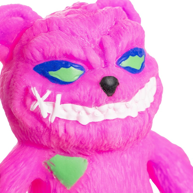 Ruz Figura de Acción Flexors Evil Bears Glohype Morado/Azul, Tamaño